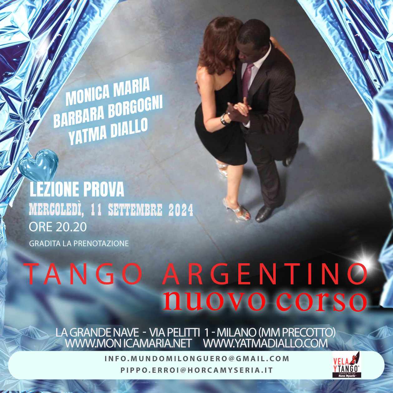 corso di tango argentino milano 2024